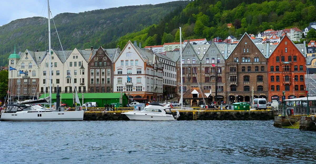 Rainy Day Free in Bergen, Norway